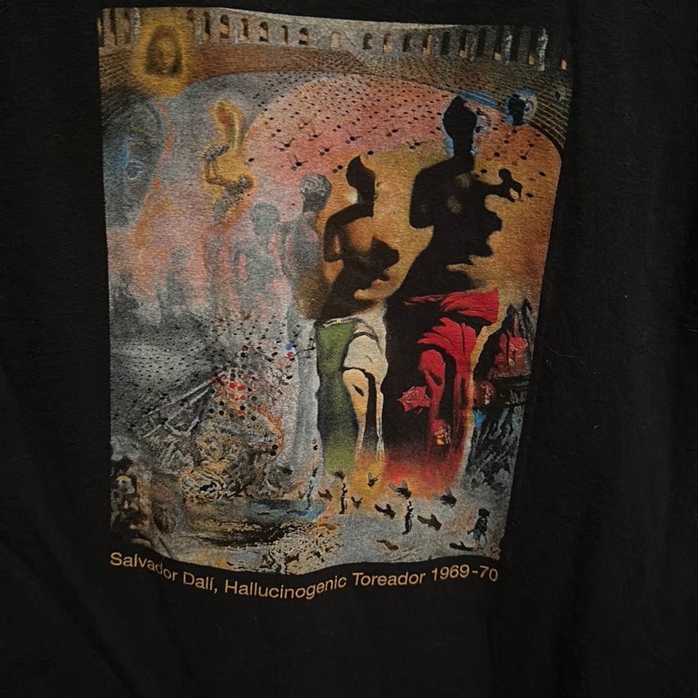Salvador Dali art work tshirt